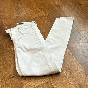 Tractr Blu Women’s Skinny Jeans White Size 24